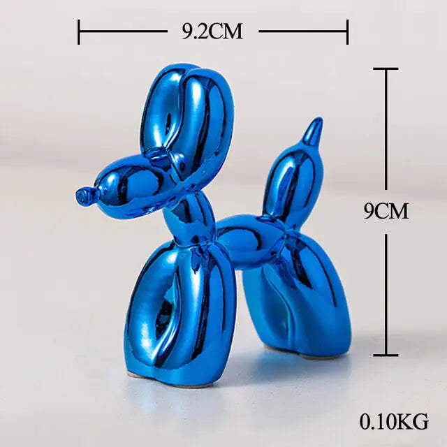 Nordic Resin Balloon Dog Statue